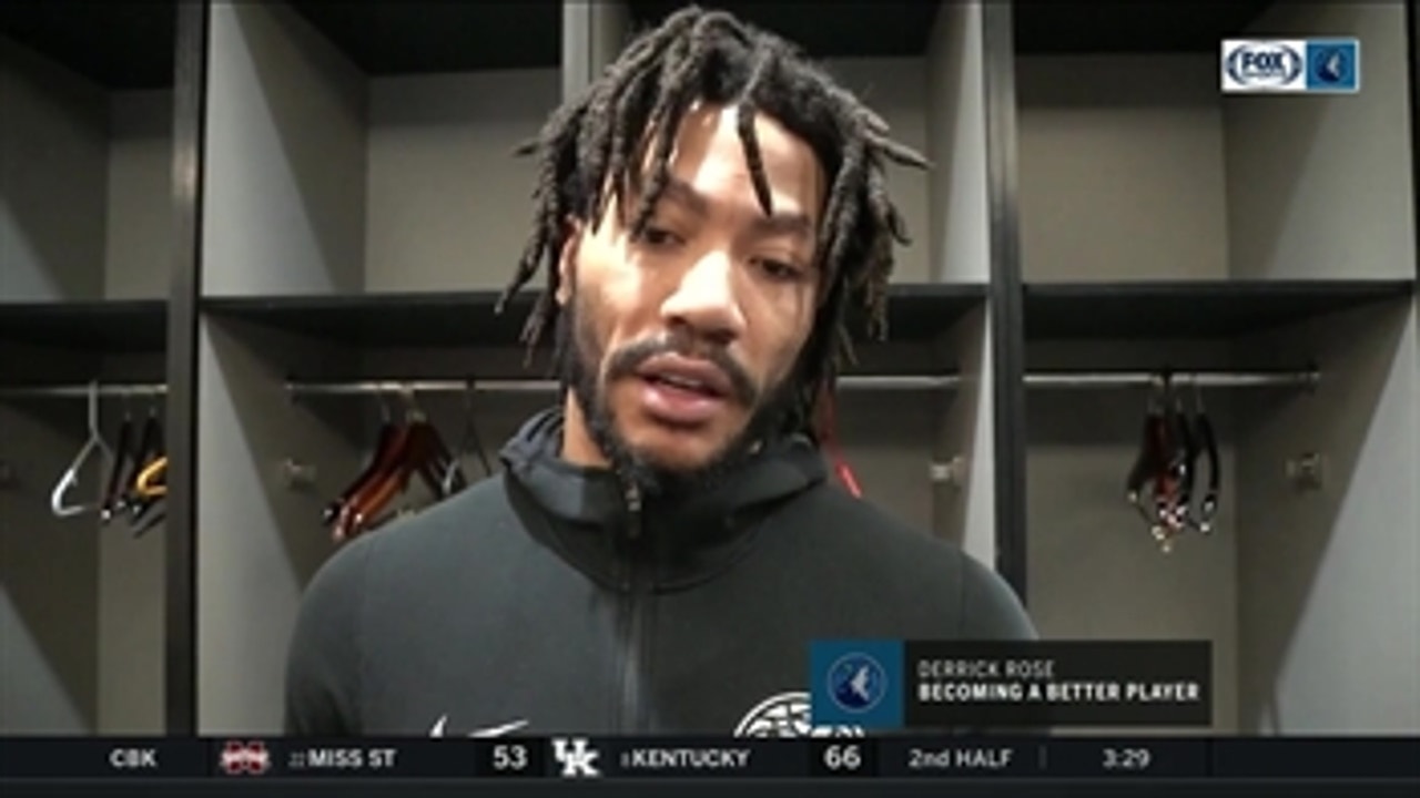 Timberwolves' Derrick Rose says game is better than ever