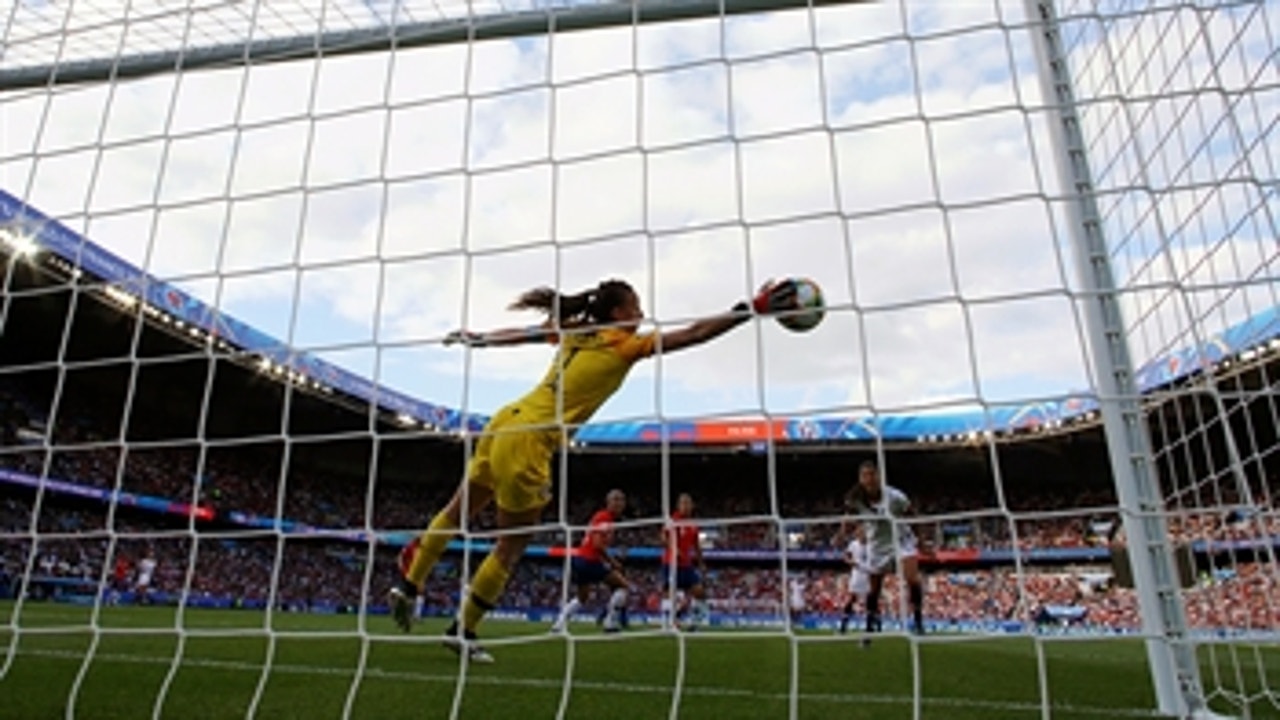 Chile's Christiane Endler produced an entire highlight reel of spectacular saves against USWNT