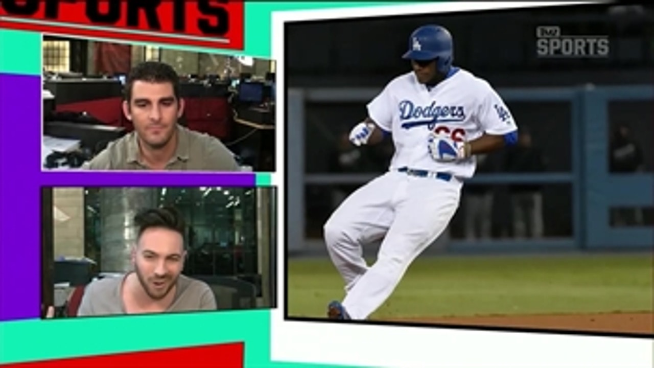 Yasiel Puig hit clubs in Hollywood after Dodgers clinch NL West - 'TMZ Sports'