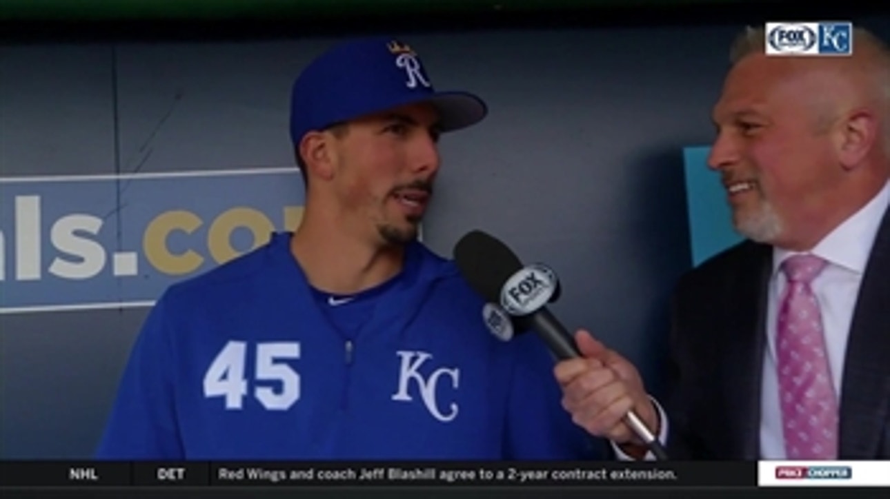 Kyle Zimmer says his MLB debut was 'as great as I could have ever dreamed of'