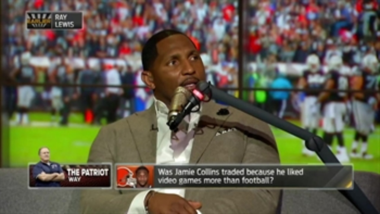 Ray Lewis had strong words about Jamie Collins when talking with Colin Cowherd | THE HERD