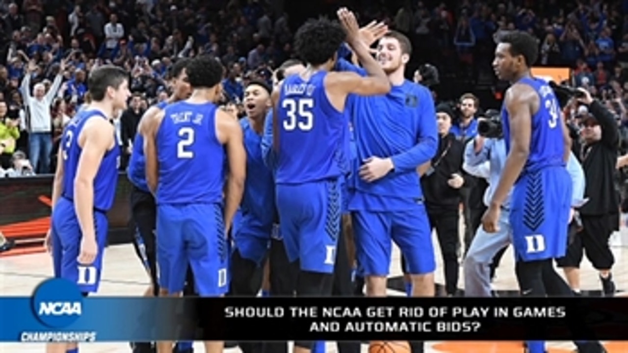 Are play-in games and automatic bids in the NCAA Tournament legit?