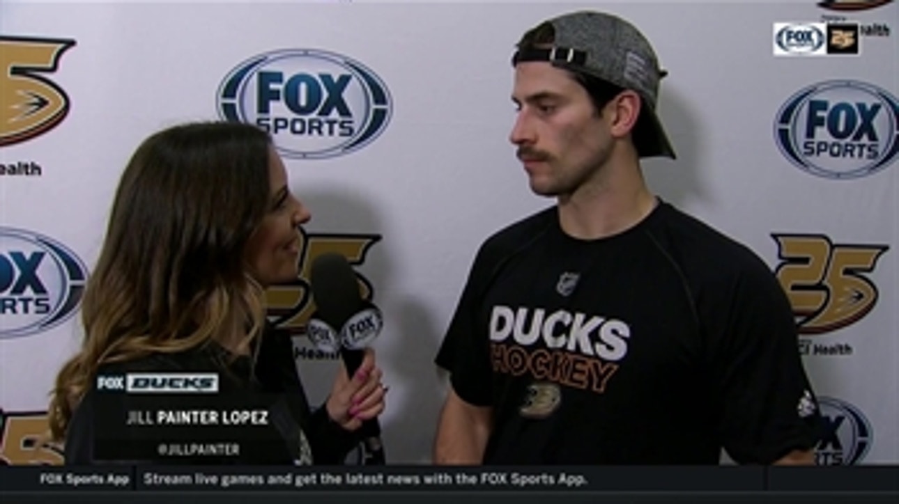 Adam Henrique comments on the Ducks' big 3-2 victory