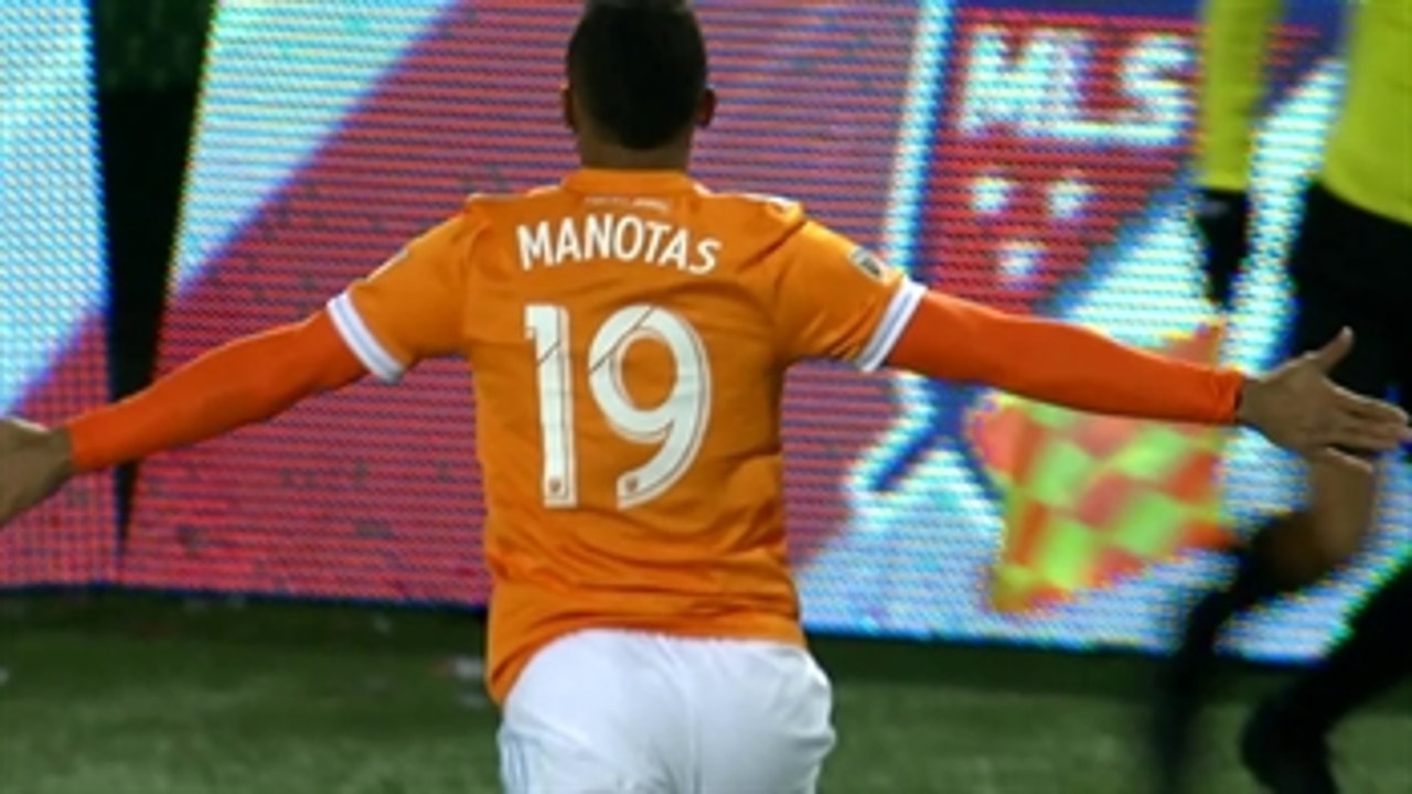Mauro Manotas gives Houston Dynamo 2-1 lead ' 2017 MLS Playoffs Highlights
