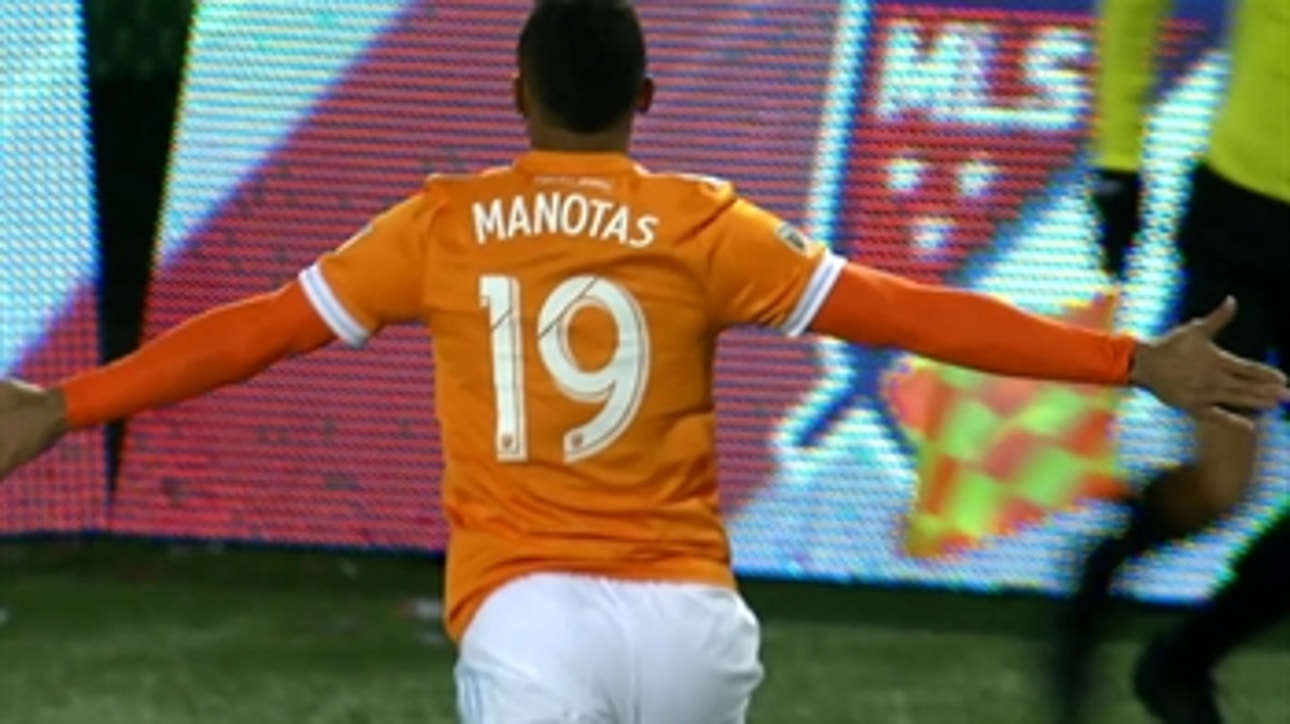 Mauro Manotas gives Houston Dynamo 2-1 lead ' 2017 MLS Playoffs Highlights