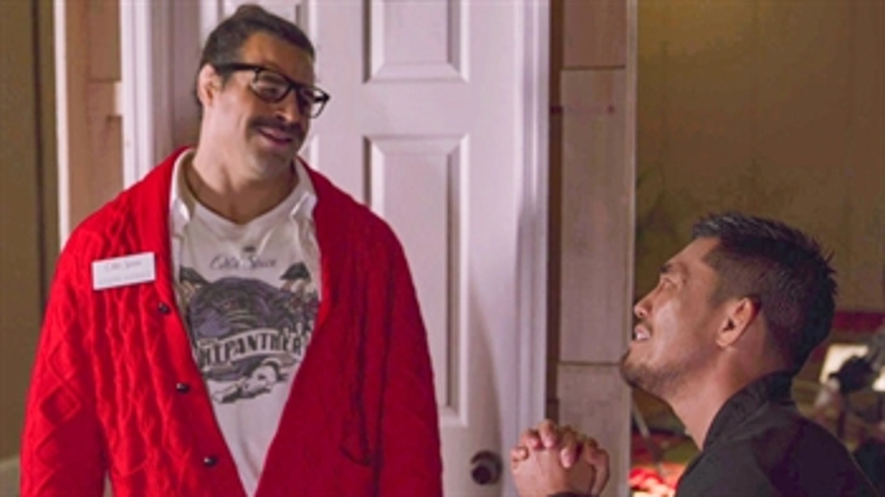 Akira Tozawa explains the Prophecy of the Night Panther to Old Spice Rep