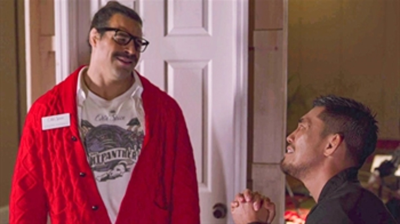 Akira Tozawa explains the Prophecy of the Night Panther to Old Spice Rep