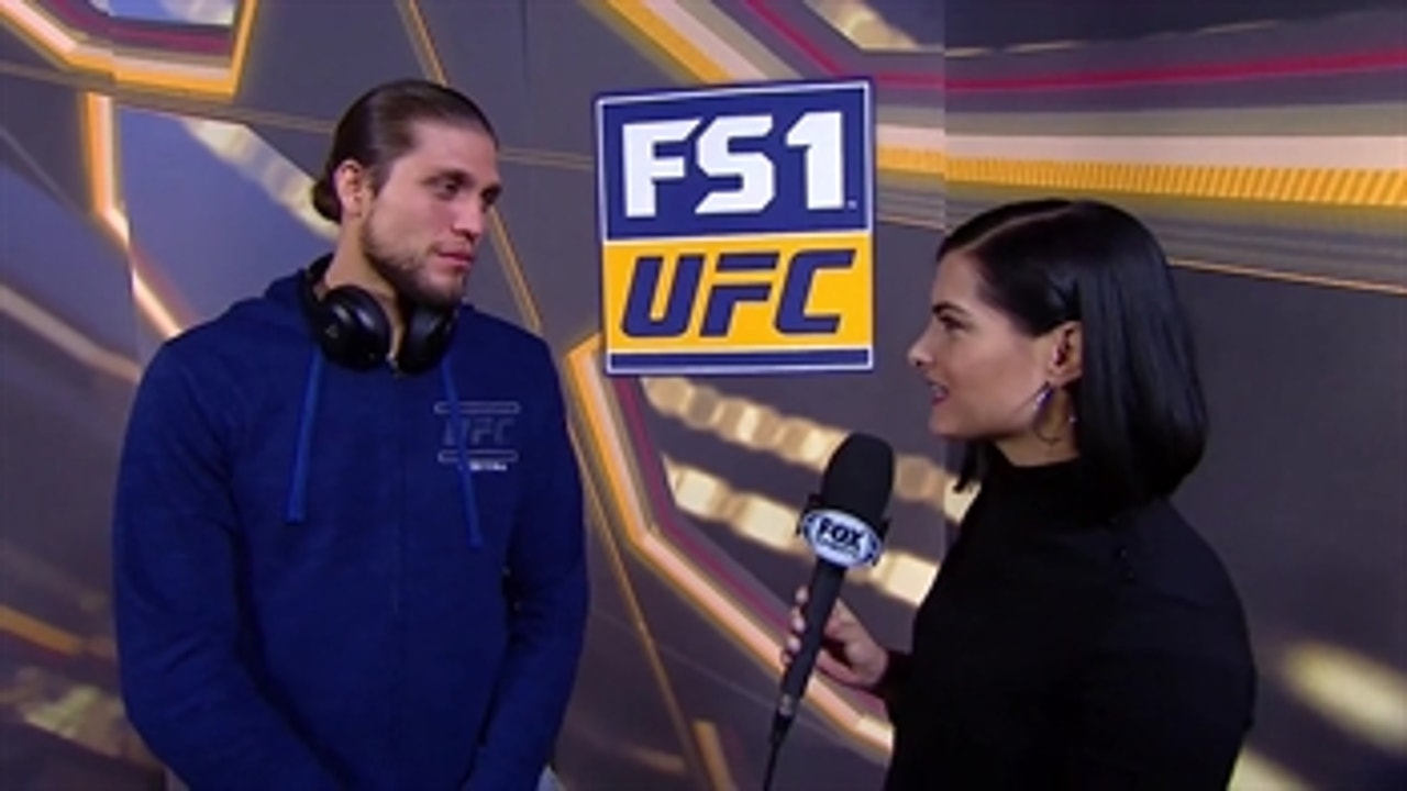 Brian Ortega talks with Megan Olivi about his fight strategy | WEIGH-INS | UFC 231