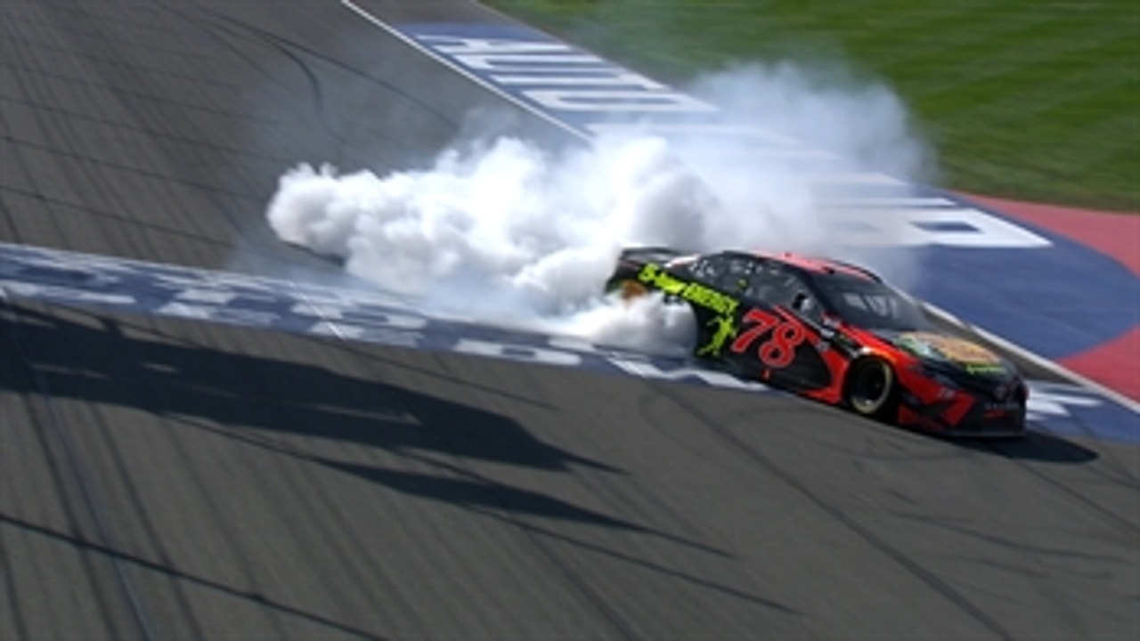 Martin Truex Jr. scores first win of the year in California | 2018 AUTO CLUB | FOX NASCAR