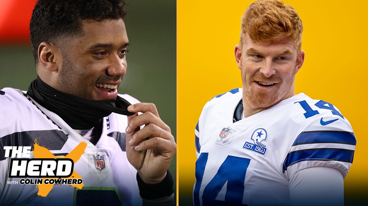 Colin Cowherd: Settling for Andy Dalton over Russell Wilson isn't a good look for Bears | THE HERD