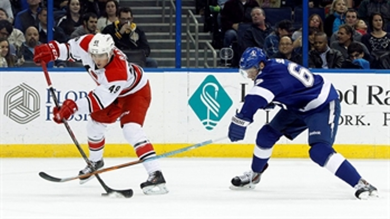 Hurricanes can't get past Lightning