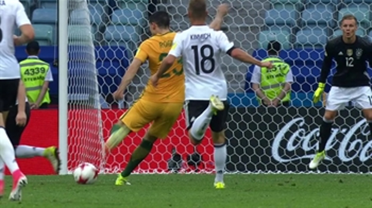 Tomas Rogic makes it 1-1 for Australia vs. Germany ' 2017 FIFA Confederations Cup Highlights