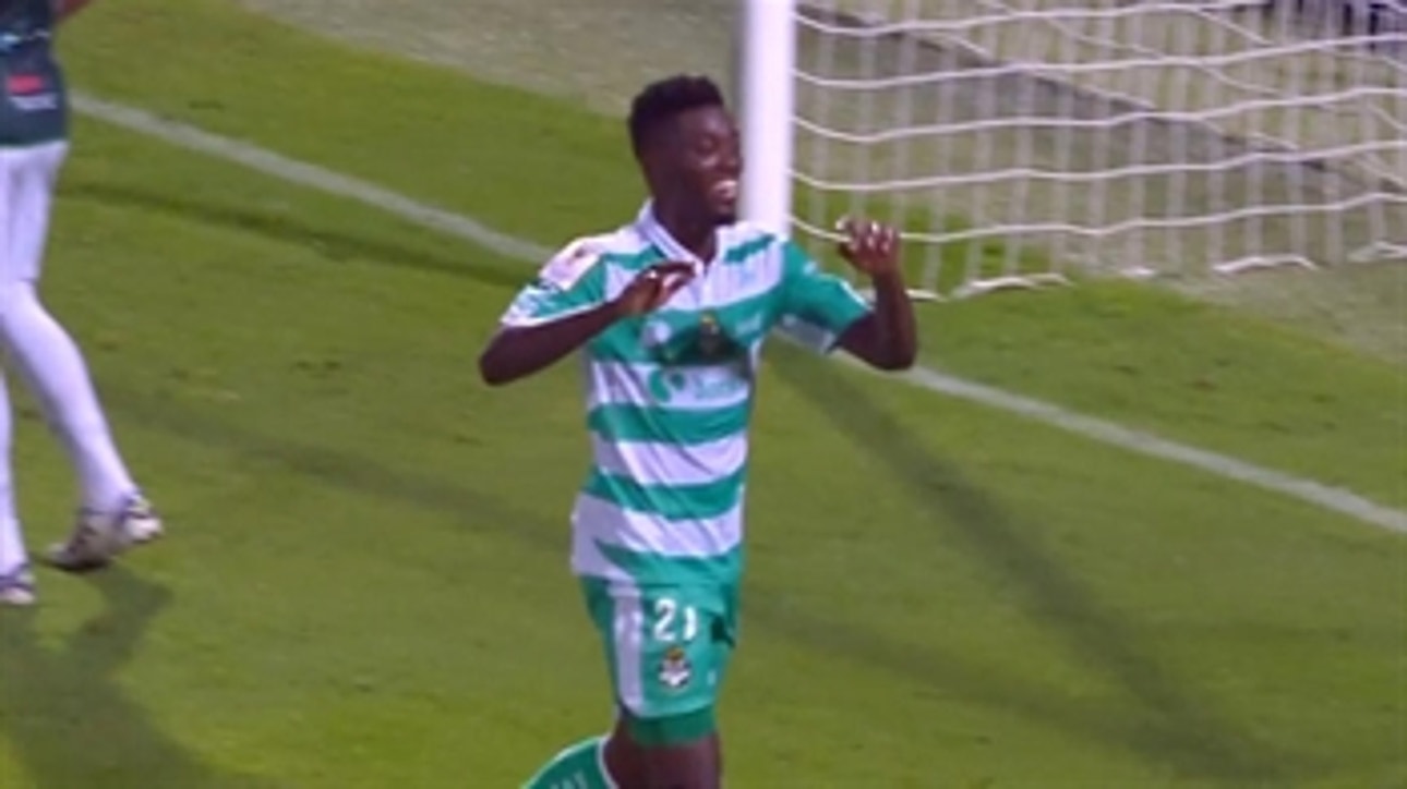 Djaniny puts Santos in front - CONCACAF Champions League Highlights