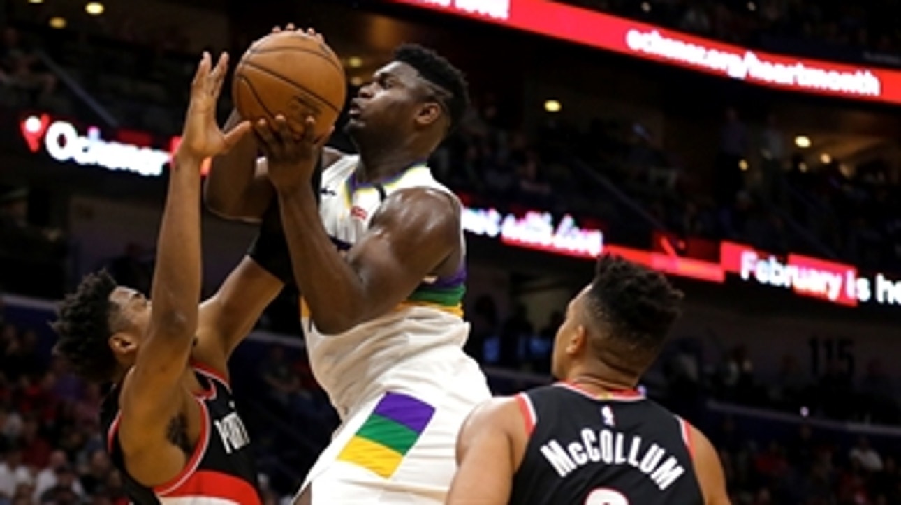 Nick Wright praises Zion Williamson after Pelicans defeat Trail Blazers 138-117