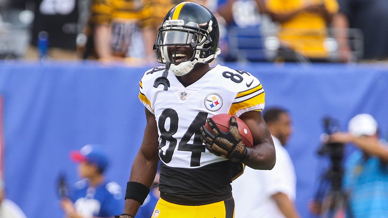 Antonio Brown on TD celebrations, beating the Patriots and more ' THE HERD (FULL INTERVIEW)