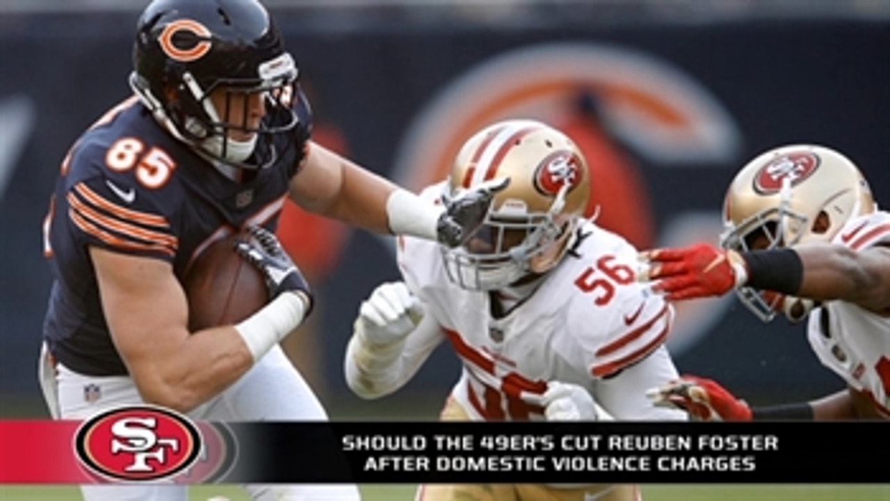 What should the 49ers do with Reuben Foster?