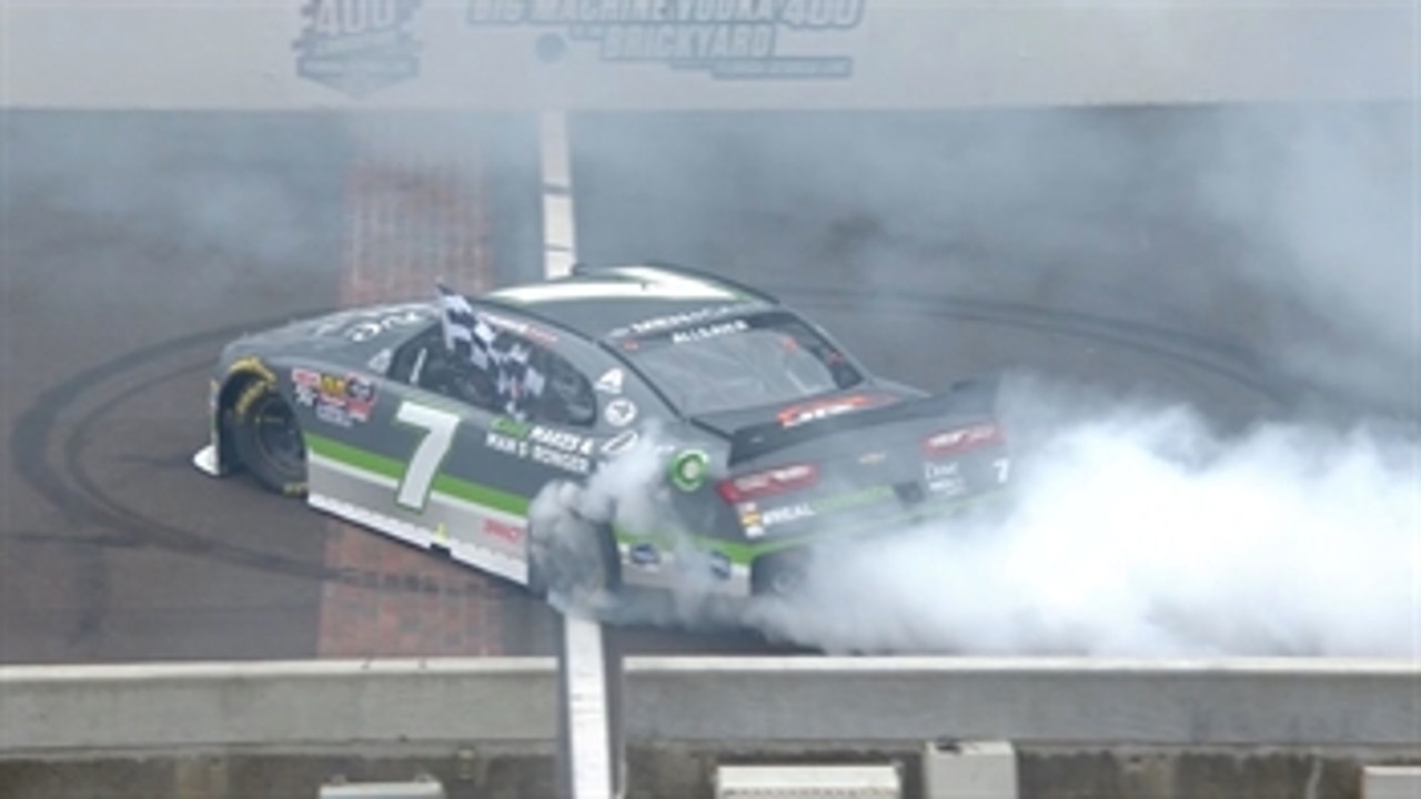 Justin Allgaier wins at Indianapolis | 2018 NASCAR XFINITY SERIES