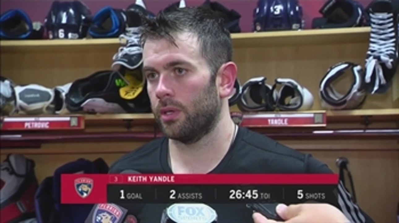 Yandle on losing Luongo: It's a tough one to swallow