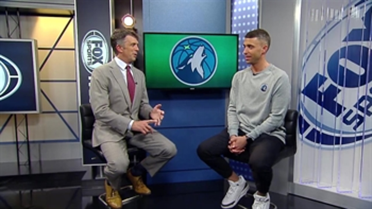 Anthony LaPanta sits down with new Timberwolves coach Ryan Saunders