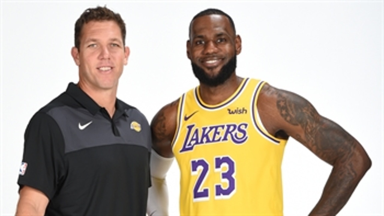 Dahntay Jones is convinced Luke Walton and LeBron are a good mix for the Lakers