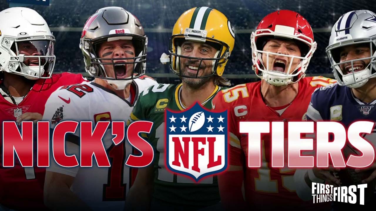 Nick Wright reveals his NFL Tiers heading into Week 11 of the season I FIRST THINGS FIRST