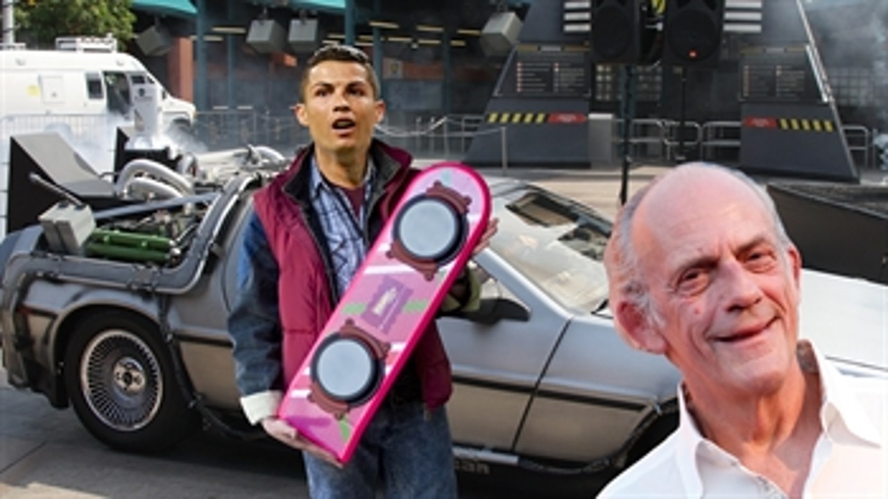 Cristiano Ronaldo or Marty McFly? Real Madrid star shows off self-tying shoes