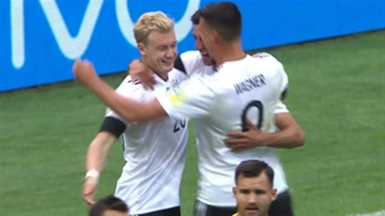 Lars Stindl scores early for Germany against Australia ' 2017 FIFA Confederations Cup Highlights