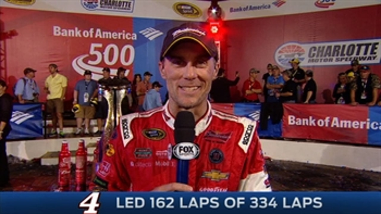 NASCAR Victory Lane: Kevin Harvick - Charlotte 2014