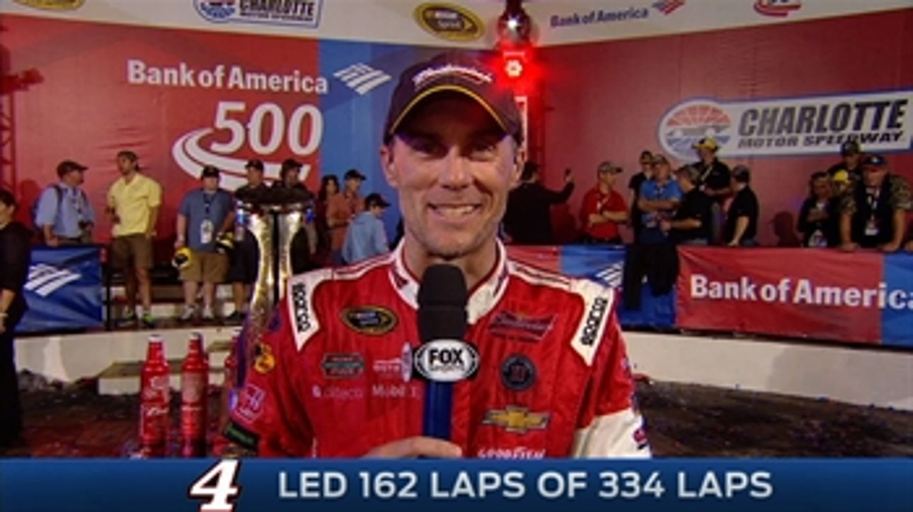 NASCAR Victory Lane: Kevin Harvick - Charlotte 2014