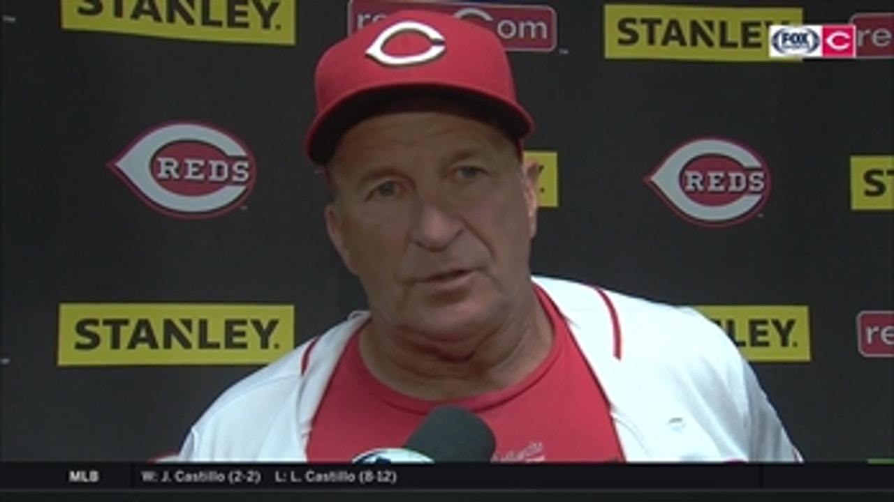 Jim Riggleman would have liked to see better energy from Reds