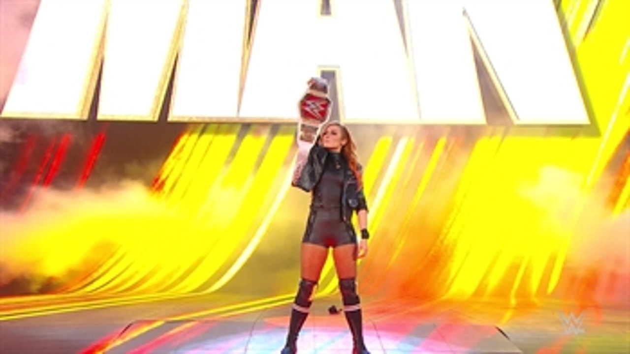 Raw Women's Champion Becky Lynch vs. Shayna Baszler - WrestleMania airs this Saturday & Sunday