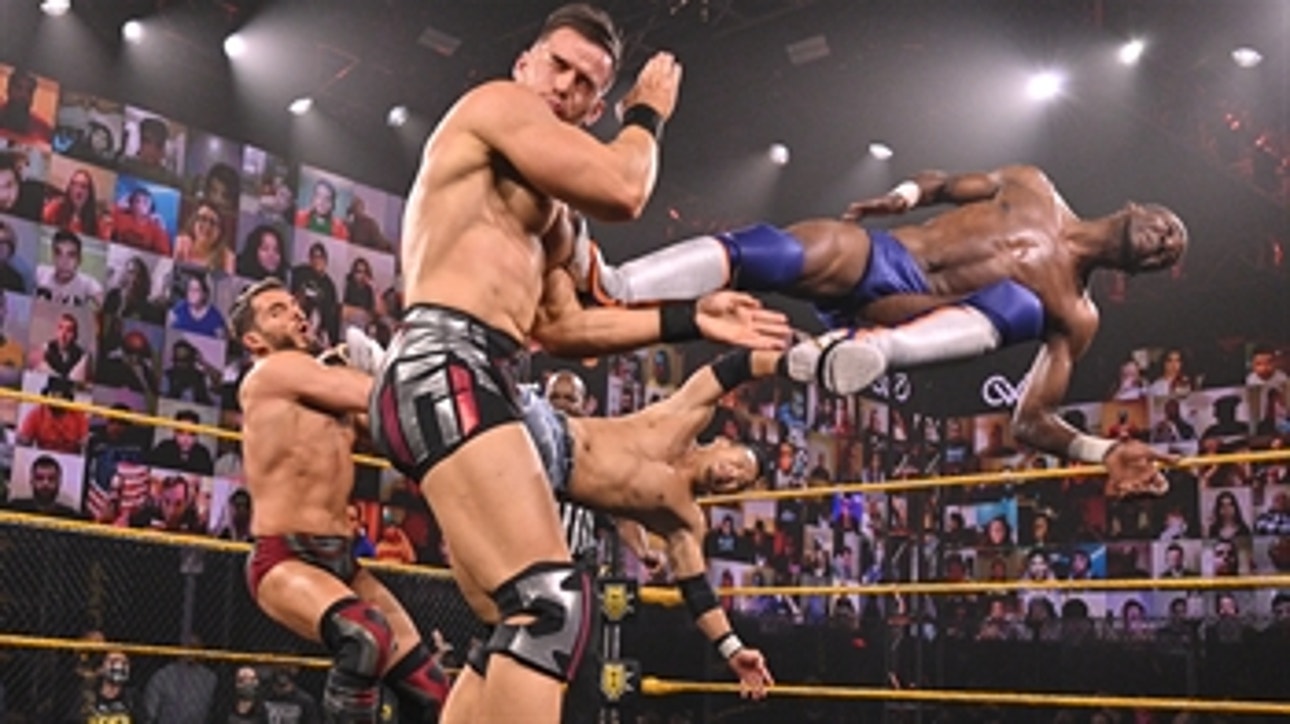 Leon Ruff & Kushida vs. North American Champion Johnny Gargano & Austin Theory: WWE NXT, Dec. 16, 2020
