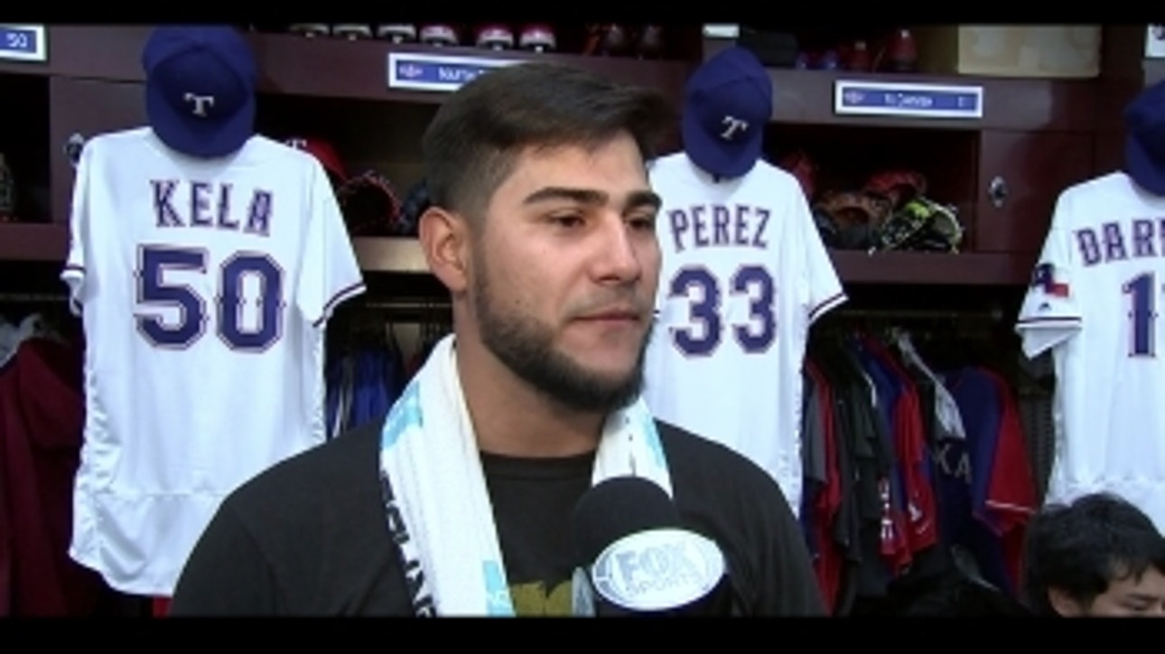 Martin Perez on Playing in Opening Day Game