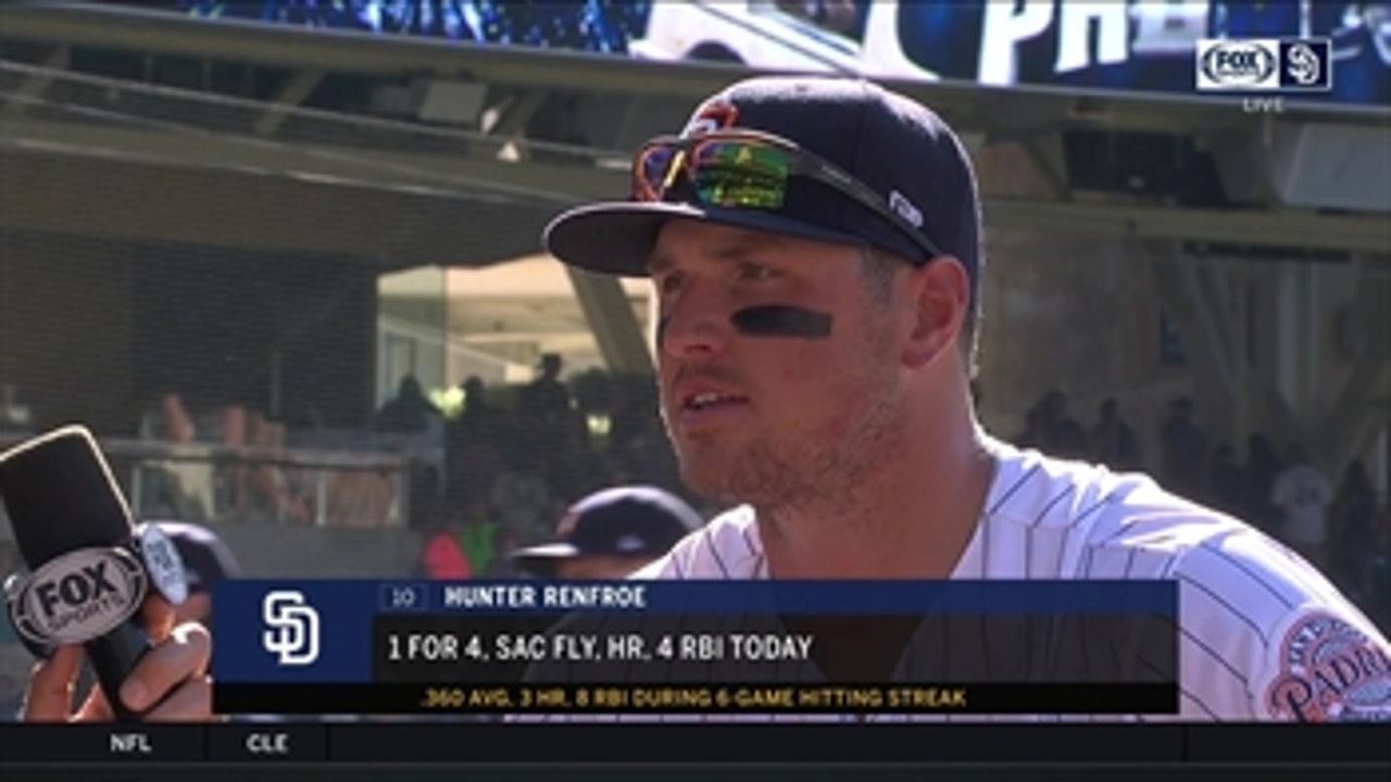 Hunter Renfroe goes deep in the Padres' win over Seattle