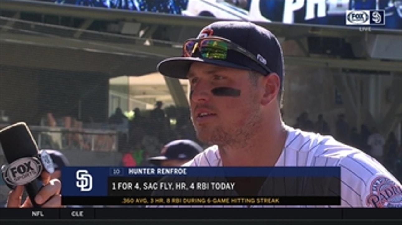 Hunter Renfroe goes deep in the Padres' win over Seattle