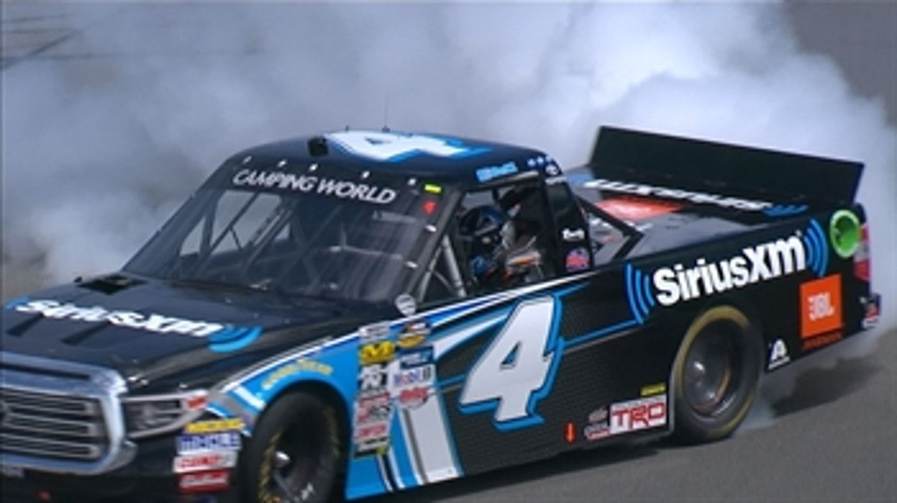 Christopher Bell wins at Pocono | 2017 TRUCK SERIES | FOX NASCAR