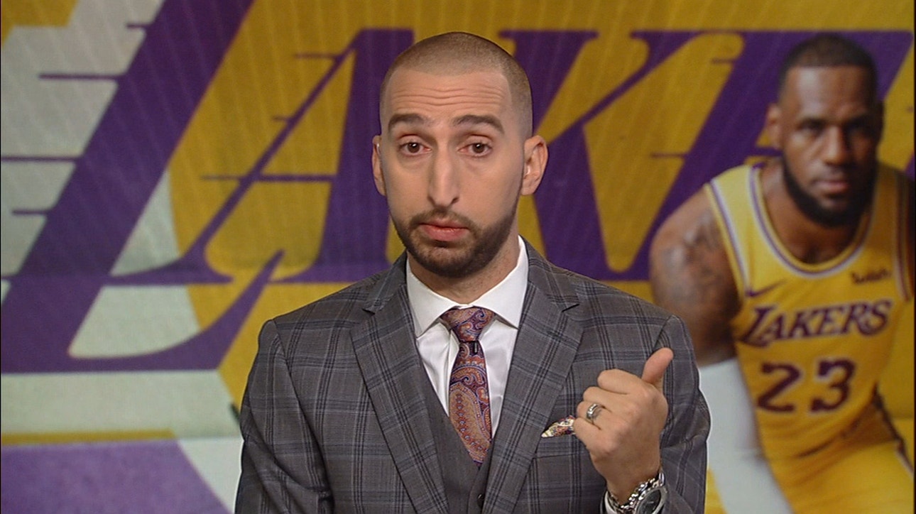 Nick Wright on LeBron's Lakers : 'They have to make the playoffs' ' NBA ' FIRST THINGS FIRST