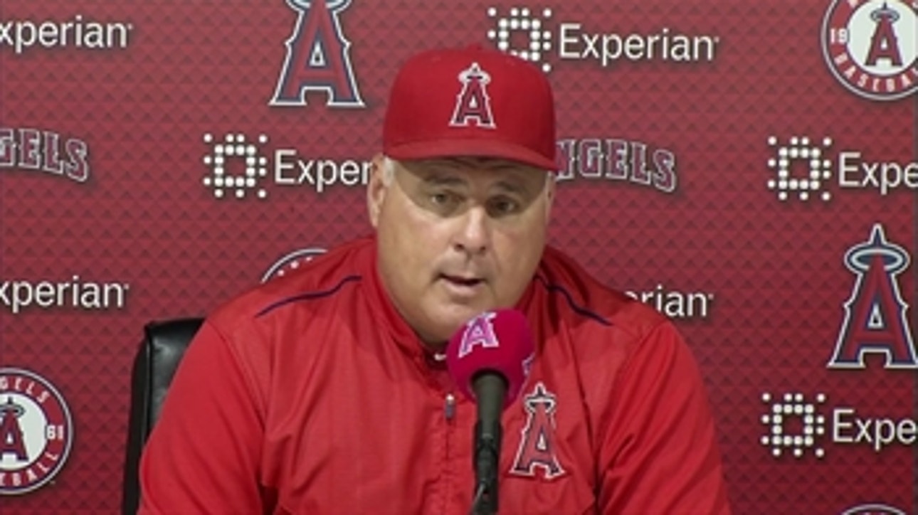 Mike Scioscia: Shoemaker's best start of the year