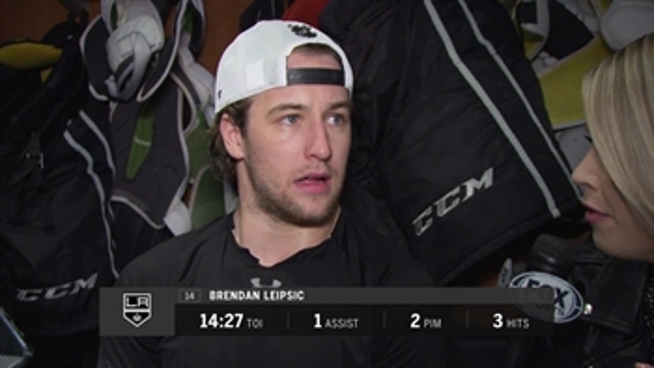 Post Game Interview with Brendan Leipsic