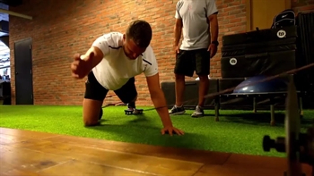 Putting in work: How Jonathan Huberdeau gets his body ready for hockey