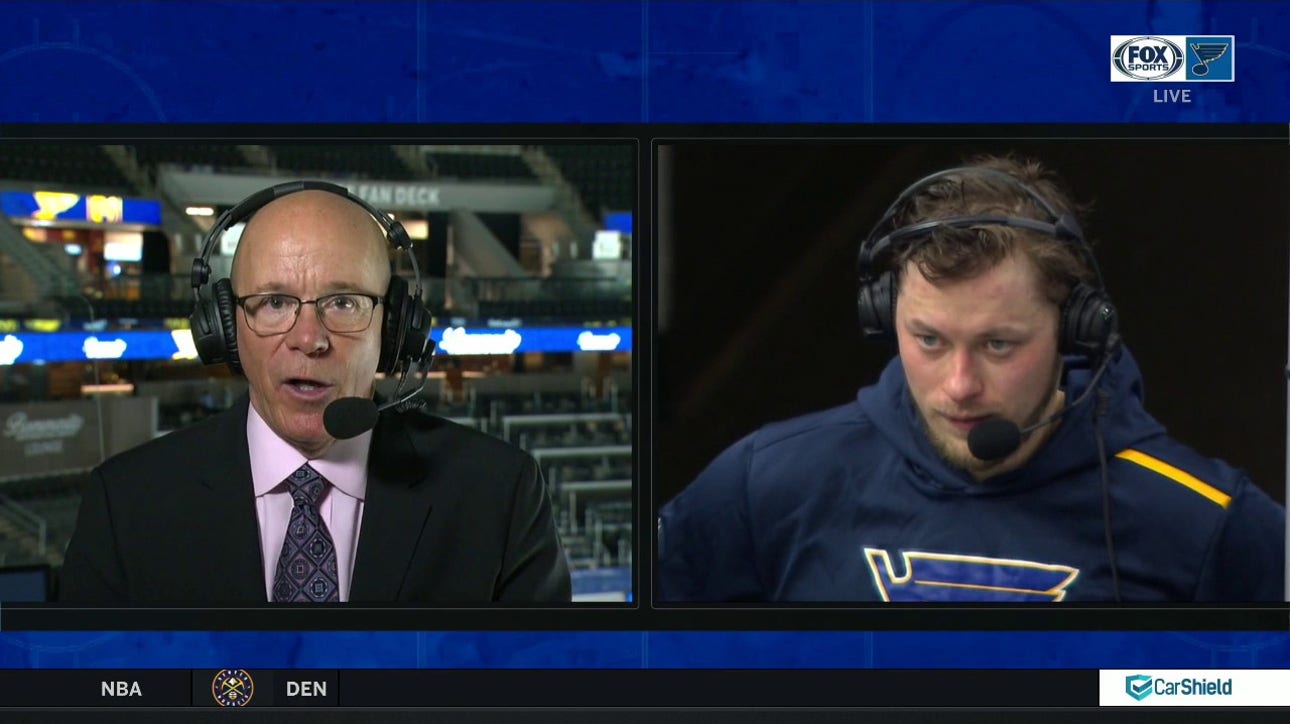 Tarasenko says back-to-back games against Golden Knights is 'personal' to the Blues