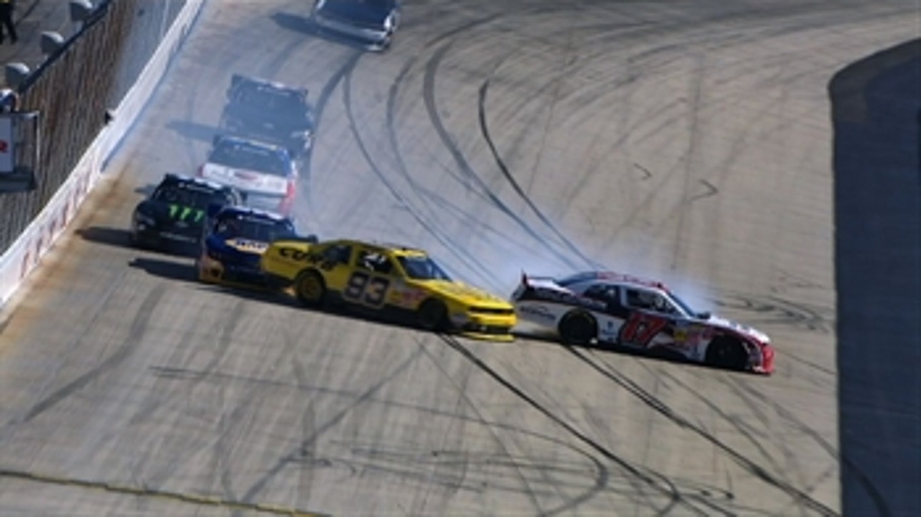 NNS: Close Call for Chase Elliott - Dover 2014