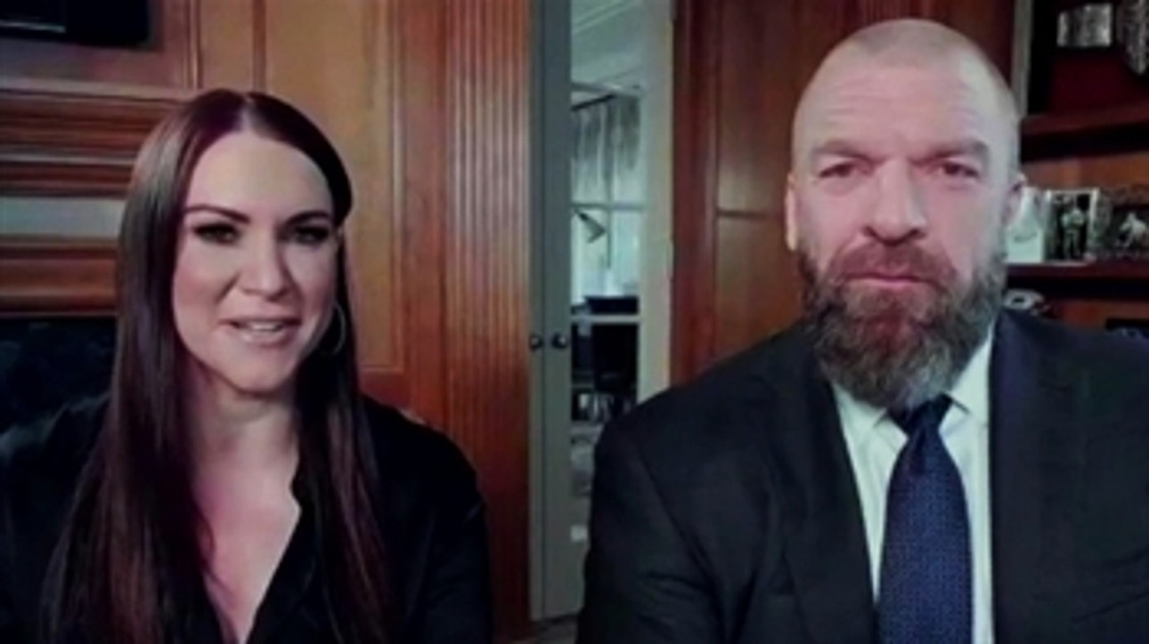 Stephanie McMahon and Triple H talk "Treasures" on "GMA"