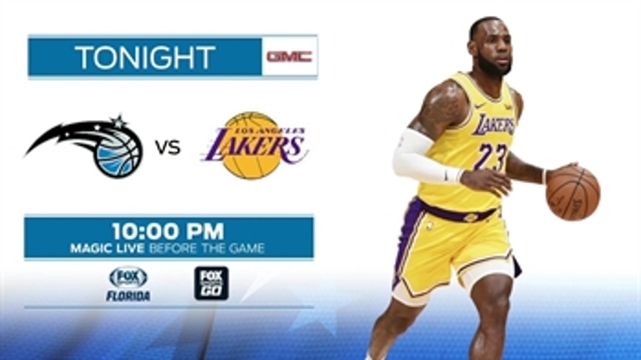 Magic get ready for clash with LeBron James, Lakers