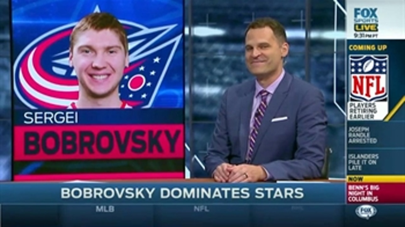 FOX Sports Live's Jay Onrait: Everything's coming up Bobrovsky