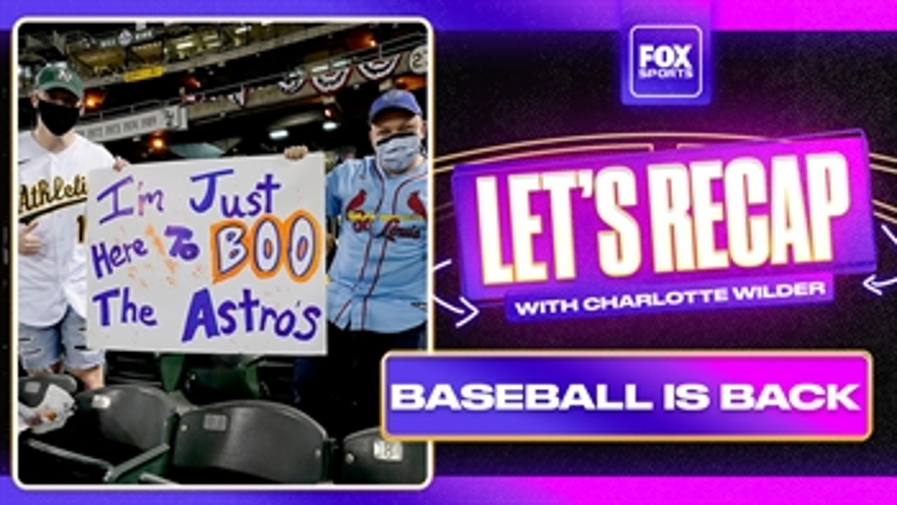 Athletics fans booing the Houston Astros on Opening Day made Charlotte Wilder happy ' MLB on Fox