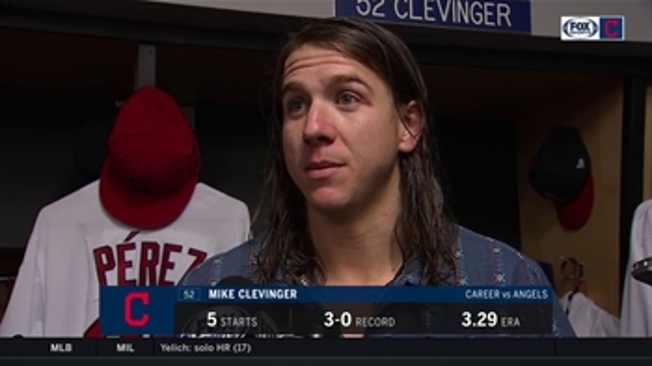 Mike Clevinger 'held it together' after shaky start but thinks hitters are getting too cozy