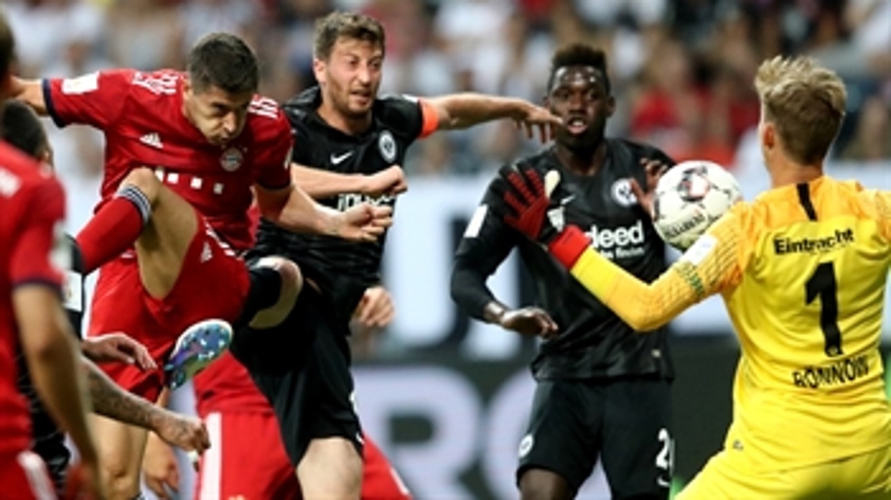 Robert Lewandowski heads back-to-back goals for Bayern Munich | 2018 DFL-Supercup Highlighs