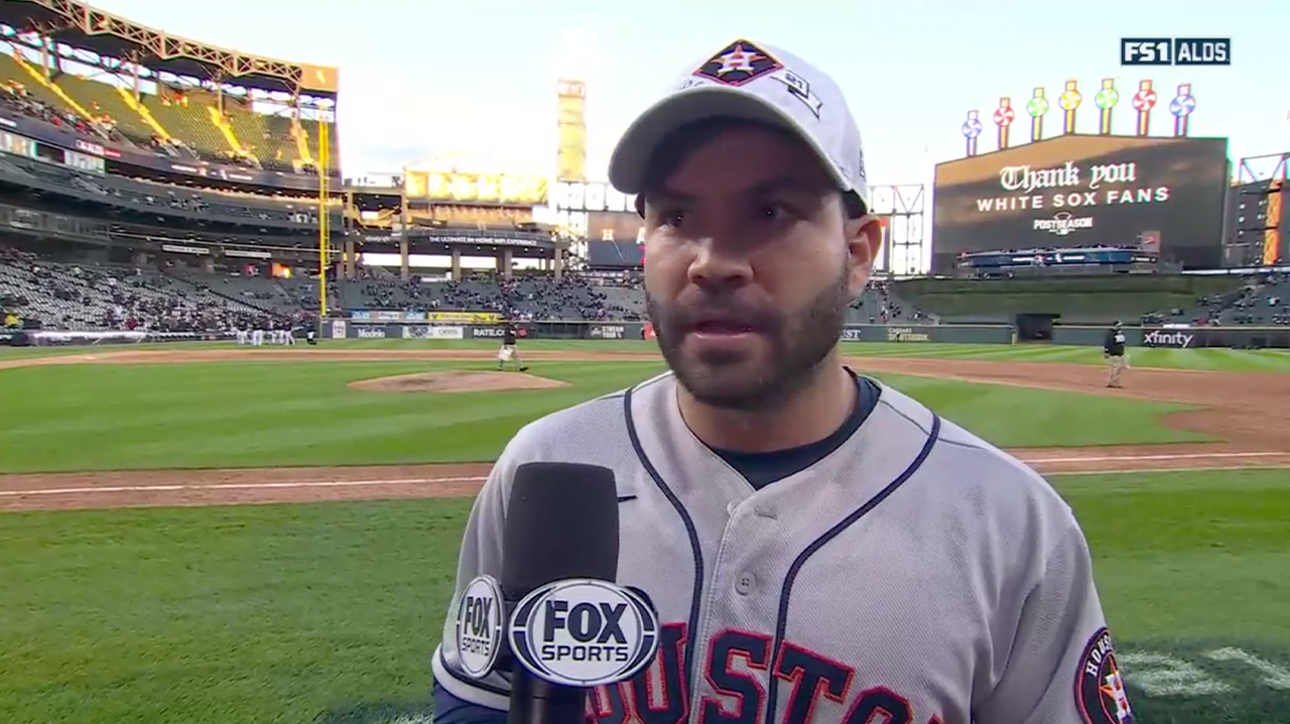 'We showed up today to win the game' — José Altuve on Astros' advancing to ALCS