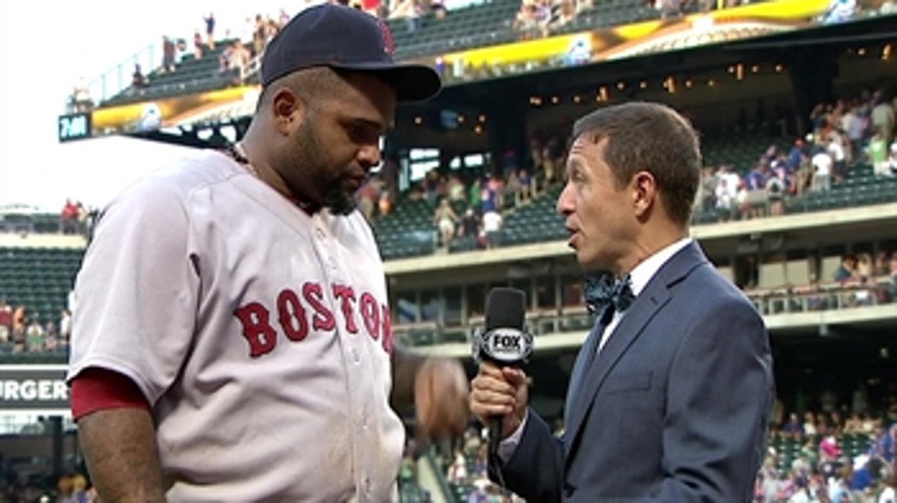 Sandoval talks Red Sox win, future with the team
